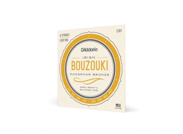 D'Addario EJ81 Irish Bouzouki Strings D'Addario EJ81 Irish Bouzouki Strings